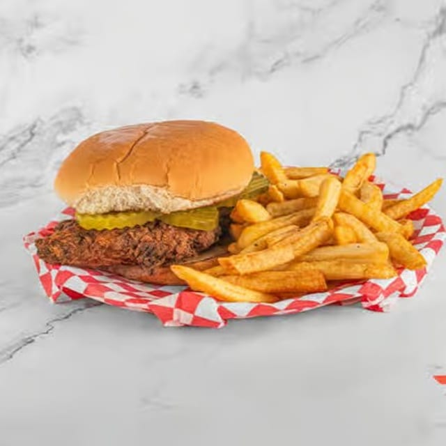Plain Chicken Slider.