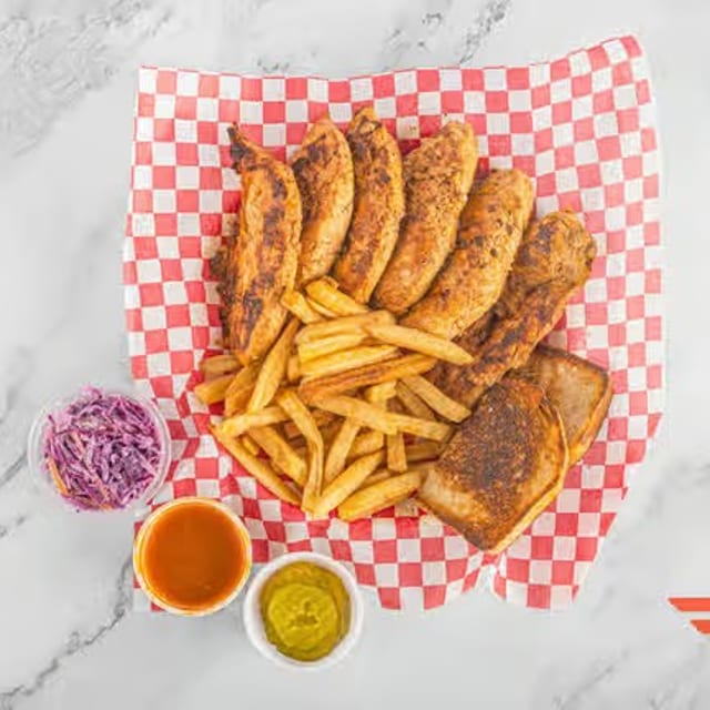 Tenders with Fries.