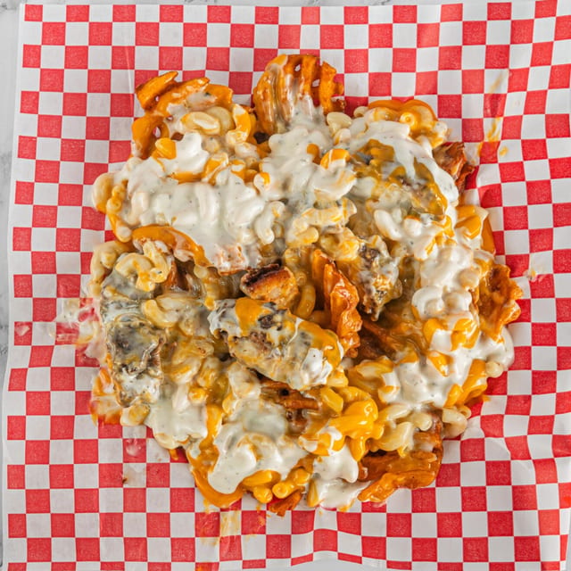 Waffle Loaded Fries.